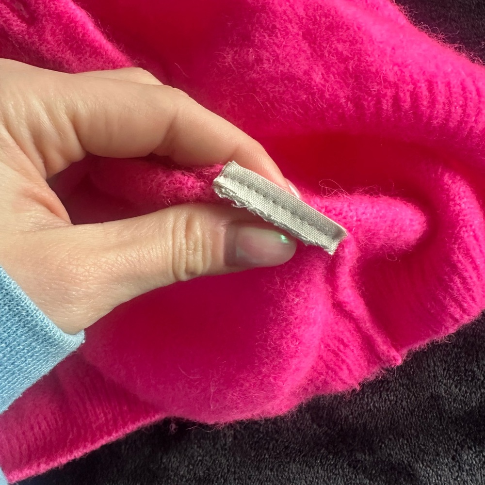 American Vintage Neon Pink Cardigan - Picture 5 of 6